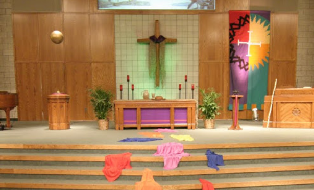 click on the above photo to view art installations at Orchard Hill Church for Palm Sunday