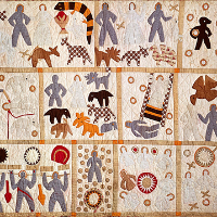 Bible Quilt by Harriet Powers (1837-1910)