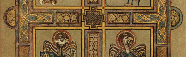 The Four Evangelists (detail), Book of Kells