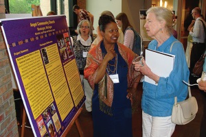 Grantees share learning at poster session