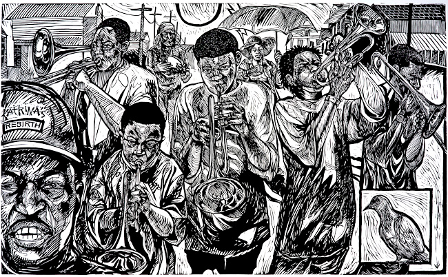 Second Line by Steve Prince