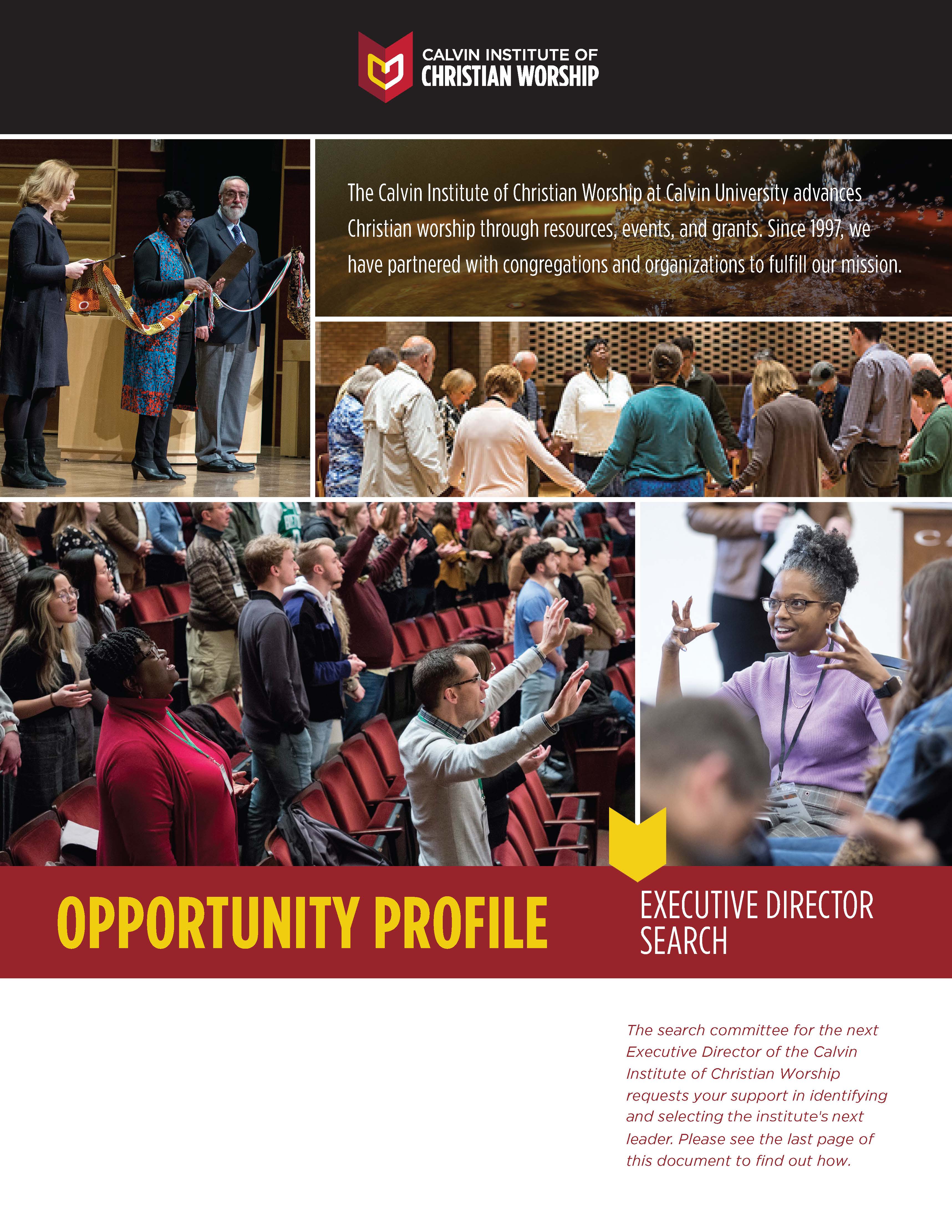 Opportunity Profile: Executive Director Search