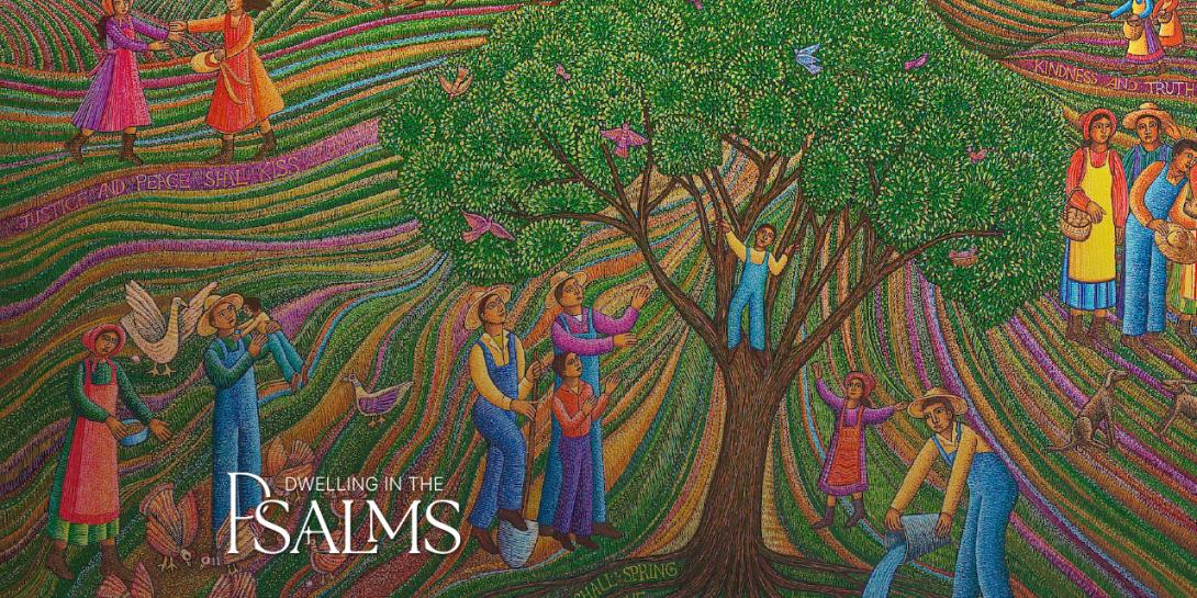"Psalm 85" by John August Swanson, 2003