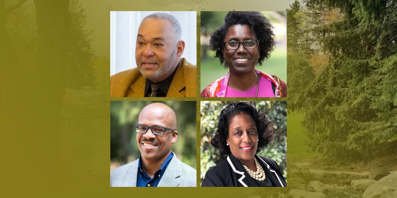 James Abbington, Stephanie Boddie, Danjuma Gibson, and Lisa Weaver