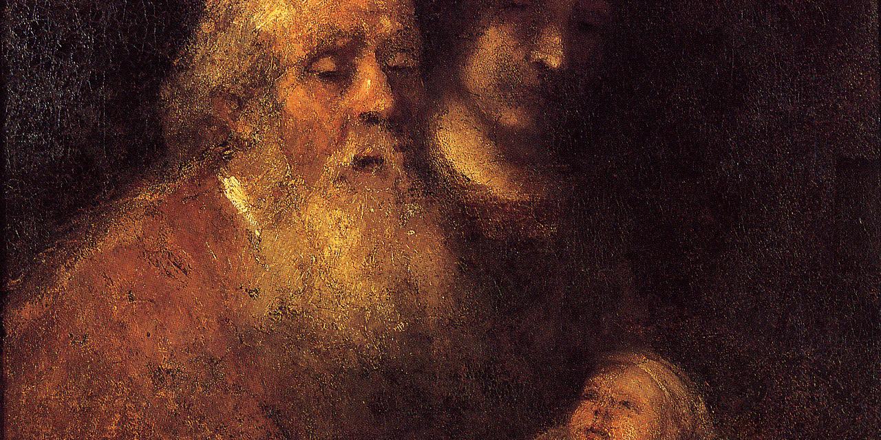 Simeon by Rembrandt