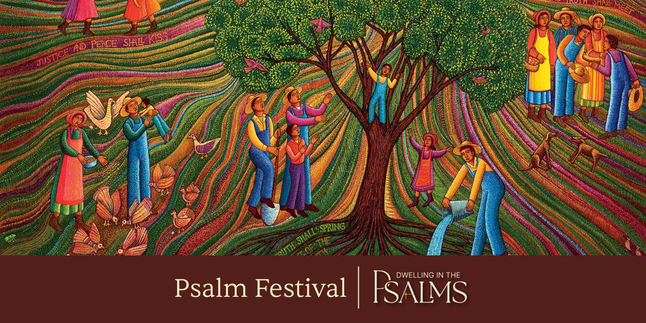 Artwork: "PSALM 85" by John August Swanson