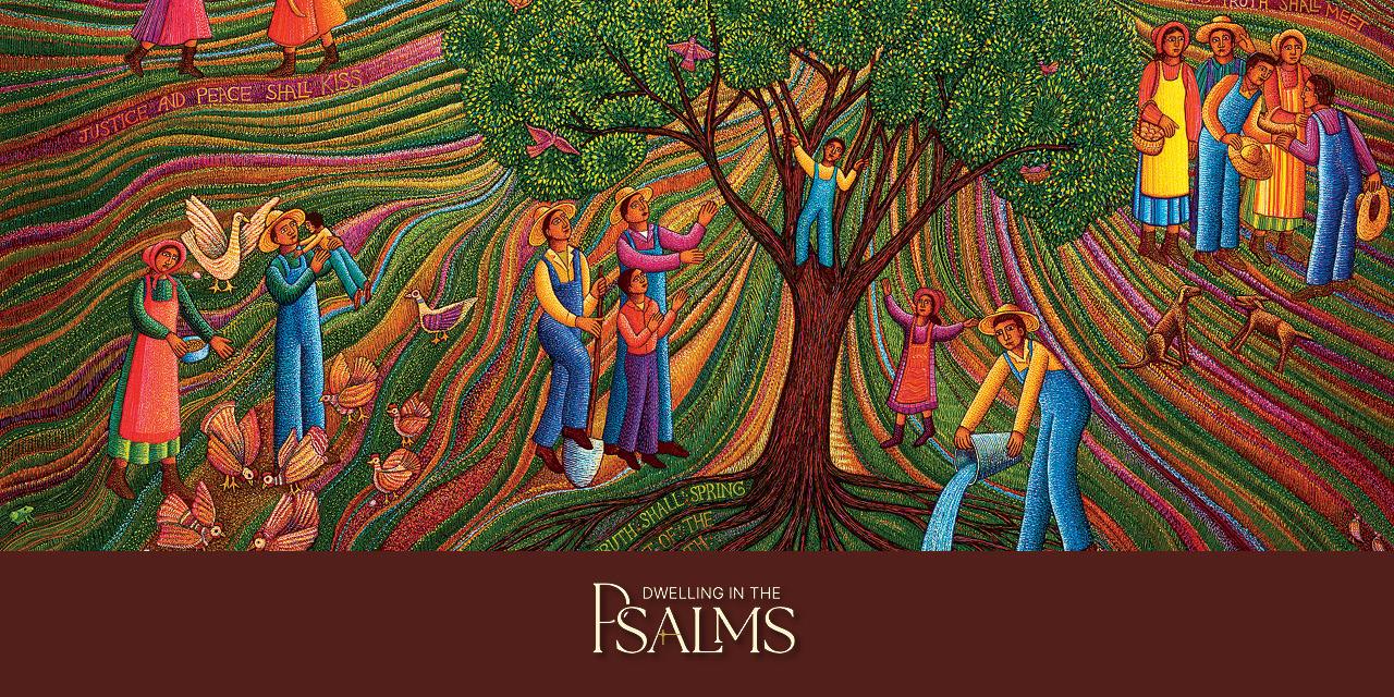 Artwork: "PSALM 85" by John August Swanson