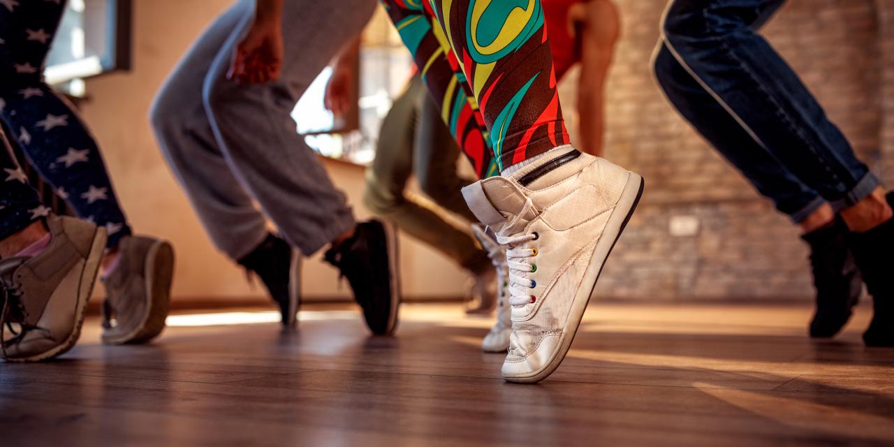 Dancers on their toes