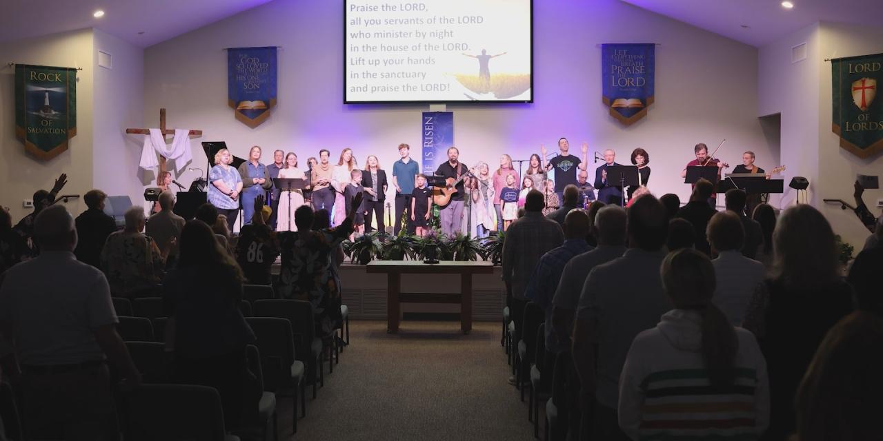 Psalm 134 praise the Lord CenterPoint Community Church