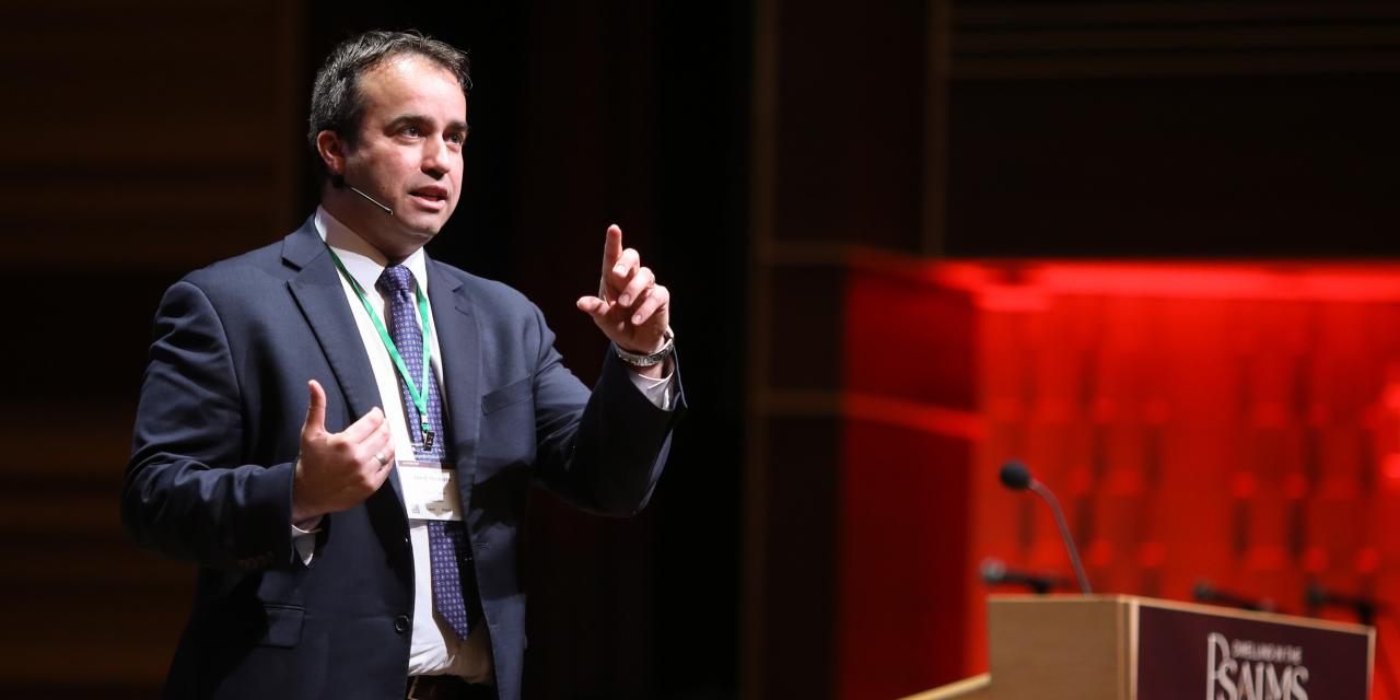 Jared Alcantara at the Psalms 150 conference