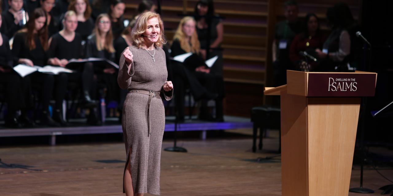 Caren Campbell at the Psalms 150: A Conference Experience