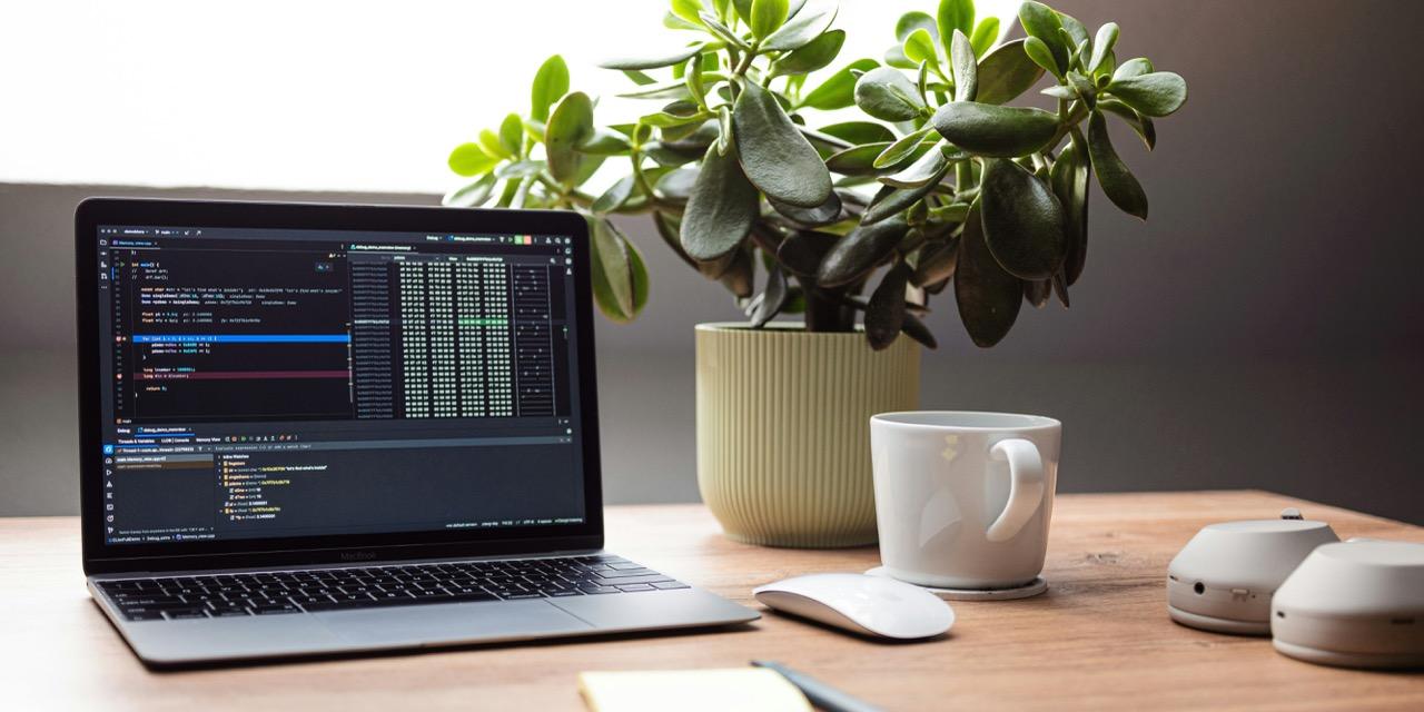 Laptop with coding program