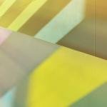 light from stained glass window