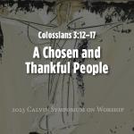 Colossians 3:12–17