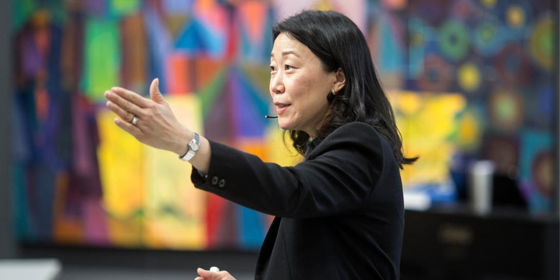 Janette H. Ok at the 2025 Calvin Symposium on Worship