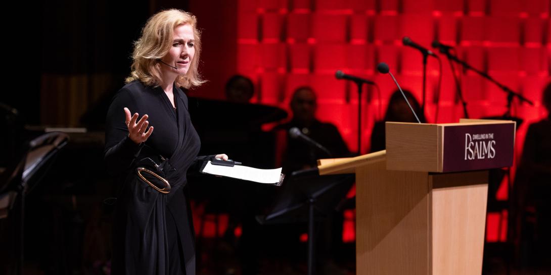 Karen Campbell at the Psalms 150 Conference