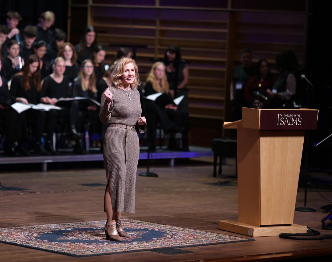 Caren Campbell at the Psalms 150: A Conference Experience